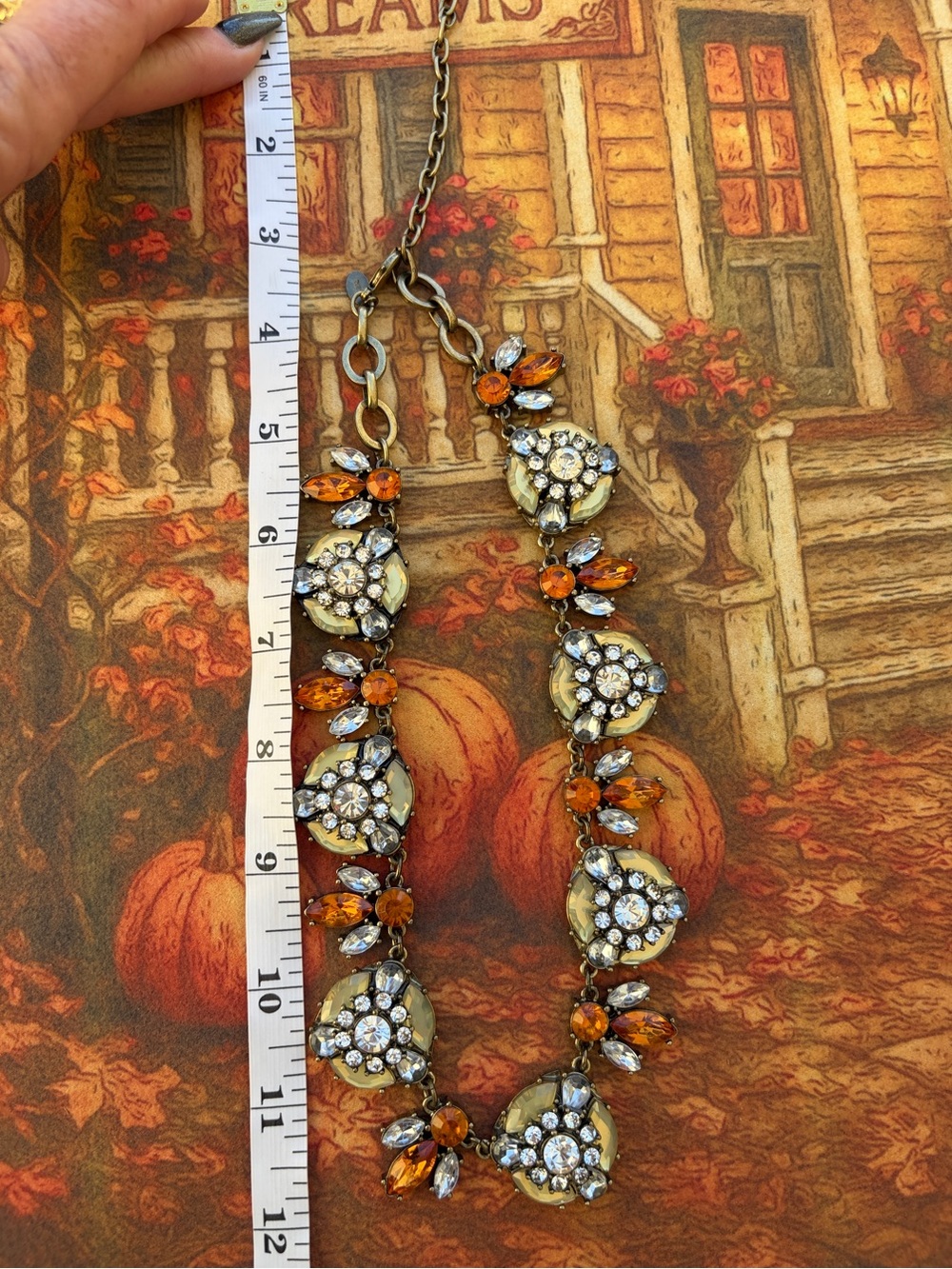 Joan Rivers Classics Collection 1990’s Vintage Rhinestone clusters - Picture 10 of 10